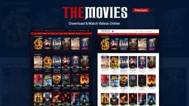 The Movies Premium Blogger Template Free Download