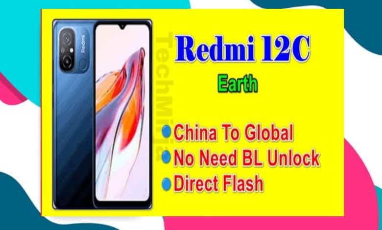 Redmi 12C Earth No Need BL Unlock China To Global Firmware Free