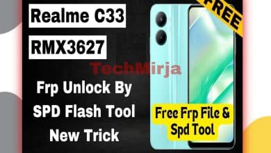 Realme C33 RMX3627 FRP File