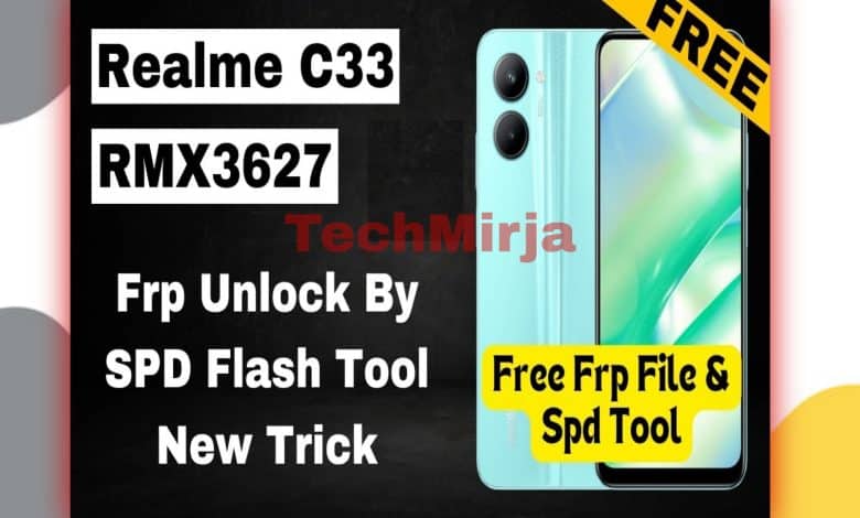 Realme C33 RMX3627 FRP File