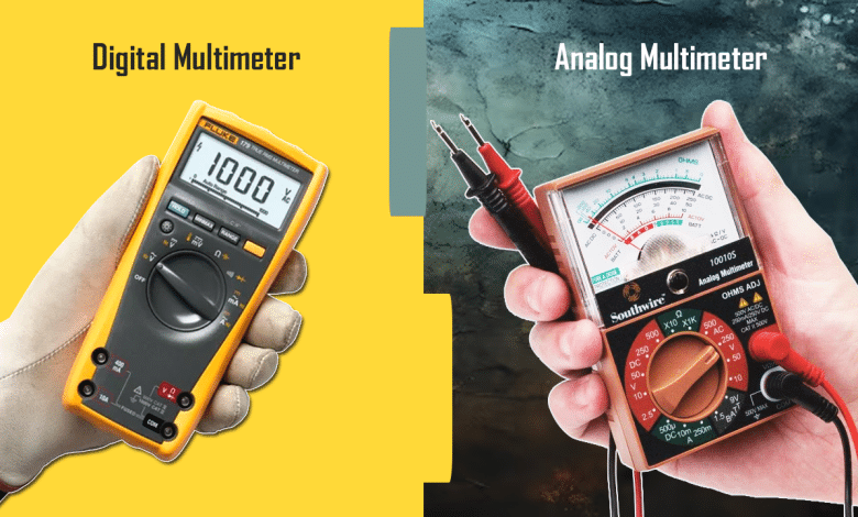 Analog And Digital অ্যানালগ এবং ডিজিটাল মাল্টিমিটারের পার্থক্য