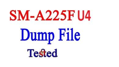 A225F U4 Dump File Without Password ( EasyPlus )